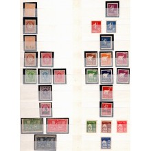 1867- 1990érne - Norge - Frimærkesamling i indstiksbog - Postfrisk og ustemplet.